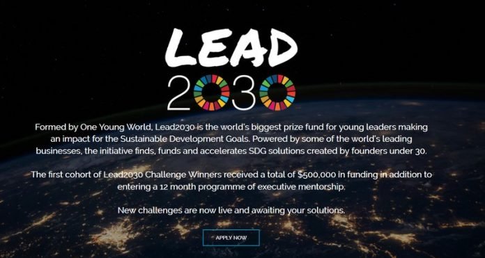 one young world lead2030 jobsandschools